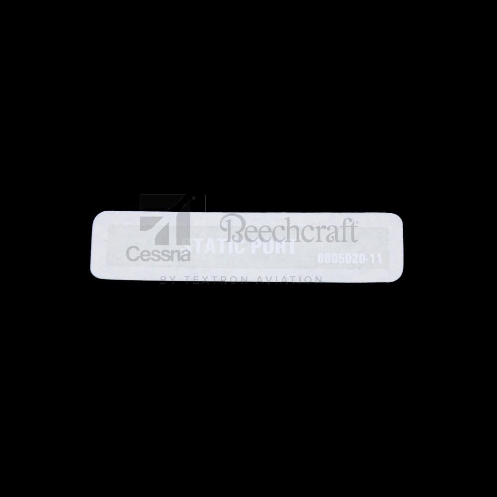 6605020-11|PLACARD- STAIC PORT